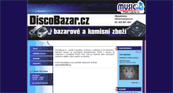 Desktop Screenshot of discobazar.cz